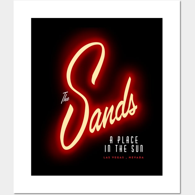 THE SANDS Wall Art by MindsparkCreative